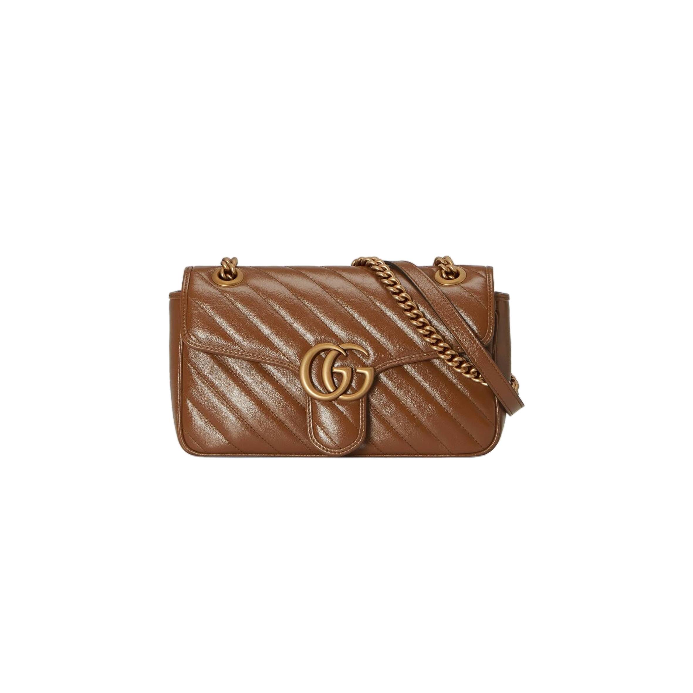 GUCCI MARMONT SMALL MATELASSE SHOULDER BAG  443497 (26*15*7cm)