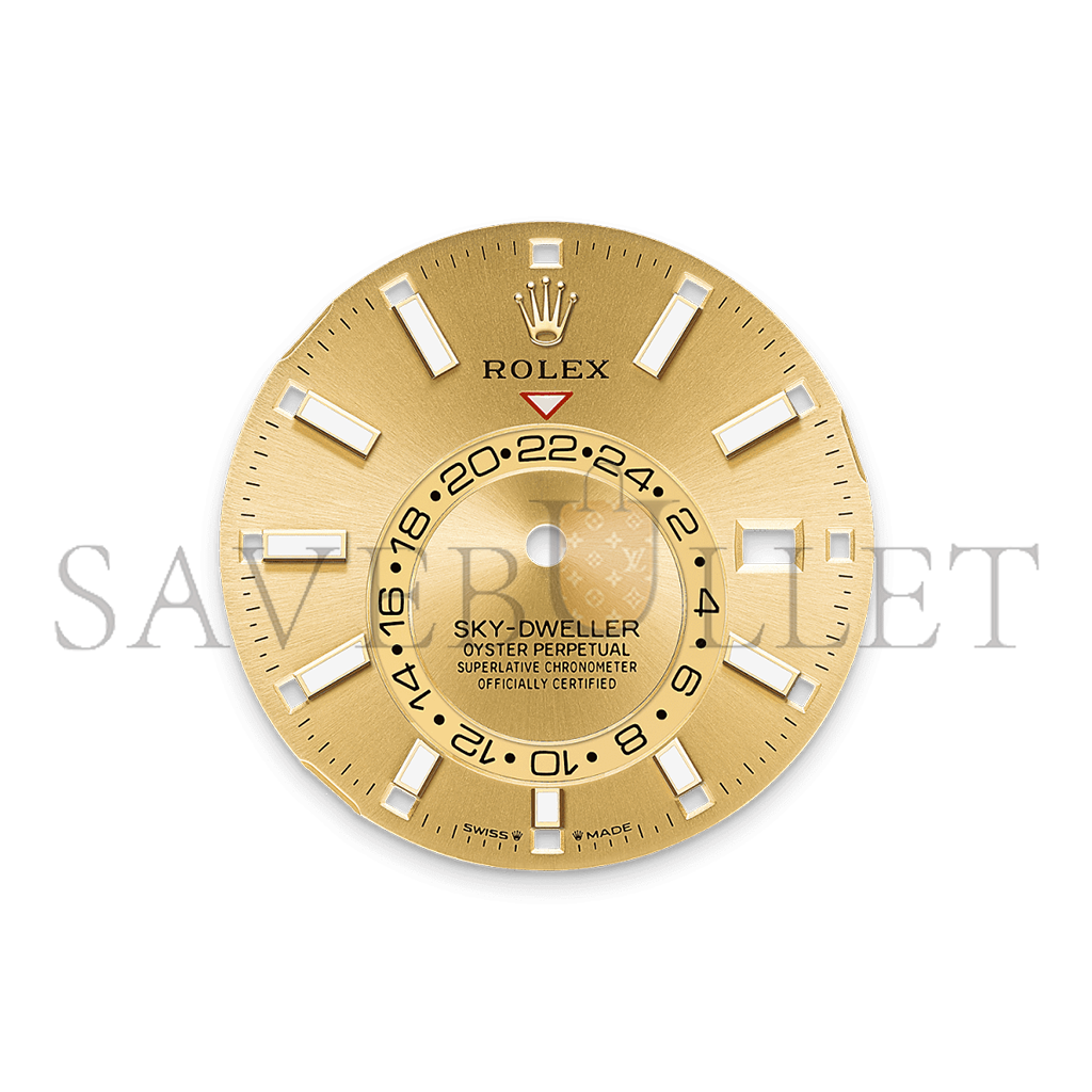 ROLEX SKY-DWELLER OYSTER, 42 MM, YELLOW GOLD WATCH 336938