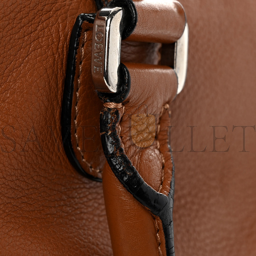 LOEWE CALFSKIN MEDIUM AMAZONA TAN (28*20*18cm)