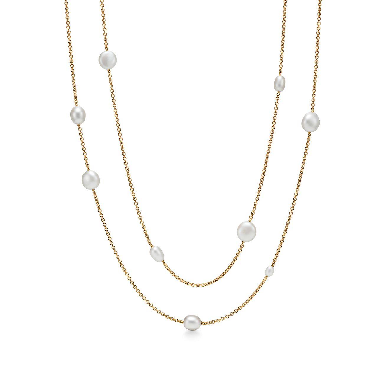 TIFFANY  ELSA PERETTI® PEARLS BY THE YARD™ SPRINKLE NECKLACE