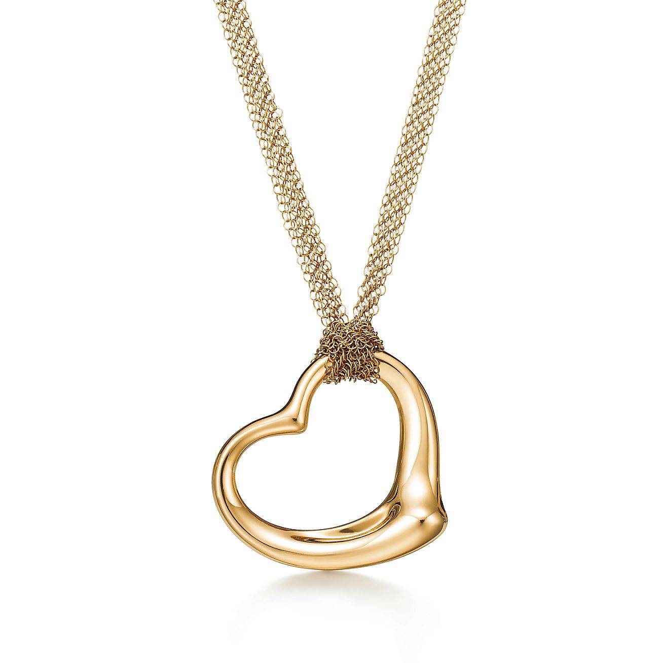 TIFFANY  ELSA PERETTI® OPEN HEART PENDANT